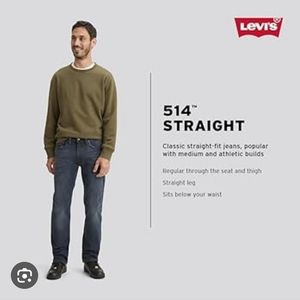 Levi's 514 Men's Blue Jeans